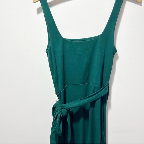 Wilfred Aritzia New Saturn Mini Dress Aventurine Green Size Small Sarong Wrap - Picture 5 of 11